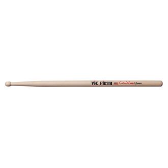 Vic Firth Drumsticks Corpsmaster¨ Signature Snare -- Colin McNutt Hickory Natural Finish Wood Oval Tip