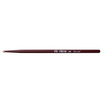 Vic Firth Drumsticks Signature Series -- Dave Weckl Hickory Maroon Finish Wood Barrel Tip