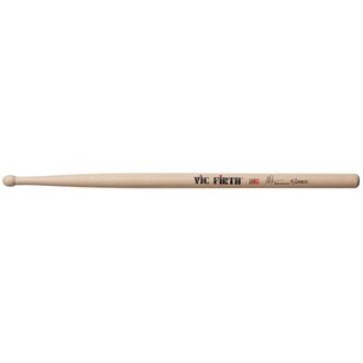 Vic Firth Drumsticks Corpsmaster¨ Signature Snare -- Mike Jackson Hickory Natural Finish Wood Oval Tip