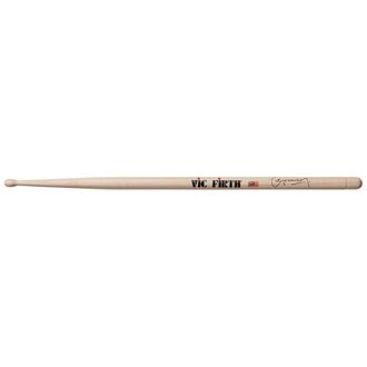 Vic Firth Drumsticks Ney Rosauro Signature Snare Stick Hickory Natural Finish Wood Blended Tip