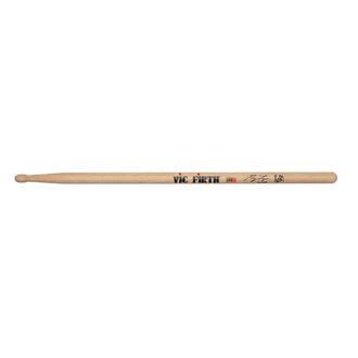 Vic Firth Drumsticks Signature Series -- Ray Luzier Hickory Natural Finish Wood Oval Tip