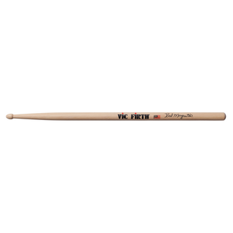 Vic Firth Drumsticks Signature Series -- Rod Morgenstein  Hickory Natural Finish Wood Tear Drop Tip