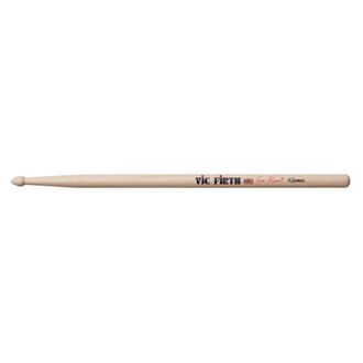Vic Firth Drumsticks Corpsmaster¨ Signature Snare -- Tom Float  Hickory Natural Finish Wood Tear Drop Tip