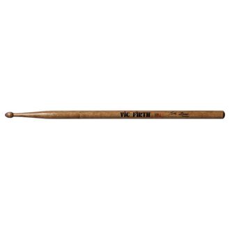 Vic Firth Drumsticks Tim Genis Signature Snare Stick -- General Persimmon Heavy Lacquer Finish Wood Oval Tip