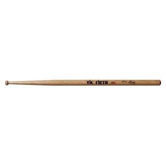 Vic Firth Drumsticks Tim Genis Signature Snare Stick -- Leggiero Persimmon Heavy Lacquer Finish Wood Disc Tip