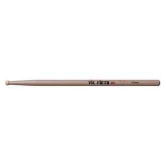 Vic Firth Drumsticks Corpsmaster¨ Signature Snare -- Thom Hannum  Hickory Natural Finish Wood Round Tip