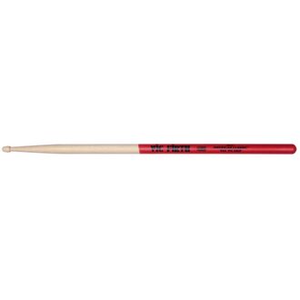 Vic Firth Drumsticks American Classic¨ Extreme 5A w/ VIC GRIP Hickory Natural Finish Wood Tear Drop Tip