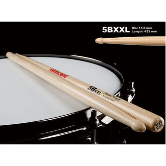 Wincent W5BXXL USA Hickory Standard Wood Tip 5BXXL Drum Sticks