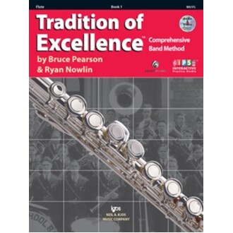 Tradition Of Excellence Flute Bk 1 Bk/DVD