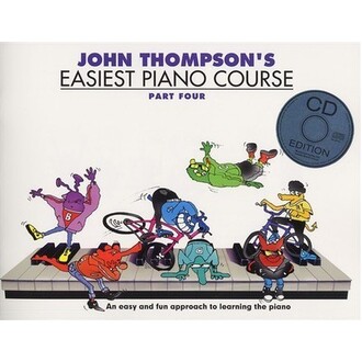 John Thompson's Easiest Piano Course Part 4 Bk/CD