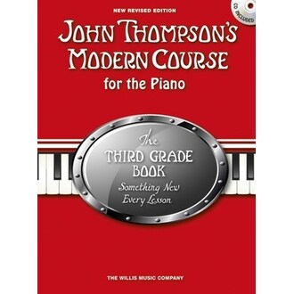 John Thompson's Modern Course for the Piano Third Grade Bk/CD