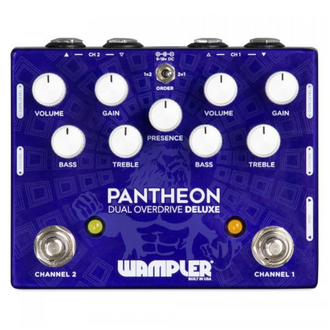 Wampler Pantheon Dual Overdrive Deluxe Pedal