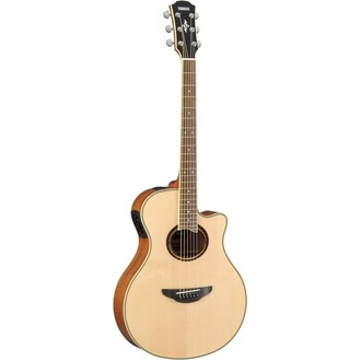 Yamaha Apx700IlNT Acoustic-Electric Guitar W/Cutaway Natural With Pickup