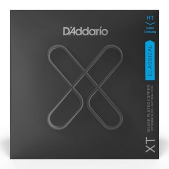 D'Addario XTC46 Classical Silver Plated Copper String Set Hard Tension