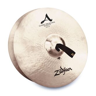 A0769 20" A Zildjian Classic Orchestral Selection Medium Heavy - Pair Cymbals