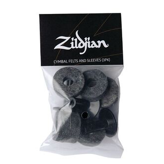 Zildjian ZFSPK Cymbal Felt And Sleeve 3 Pack