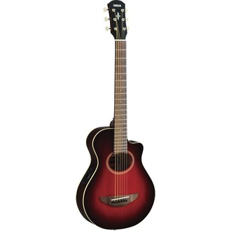 Yamaha APXT2DRD Acoustic-Electric 3/4 Size Travel Guitar W/Cutaway Dark Red Burst