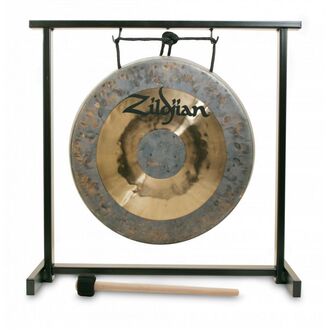 Zildjian P0565 12" Traditional Gong And Stand Set