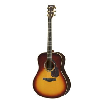 Yamaha LL16 ARE Jumbo Acoustic-Electric Guitar Brown Sunburst