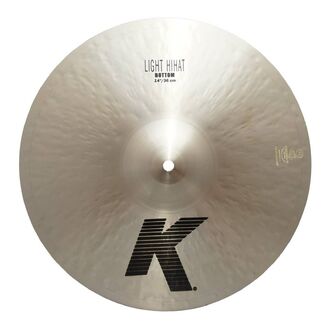 Zildjian K0814 14" K Light Hihat - Bottom Cymbals