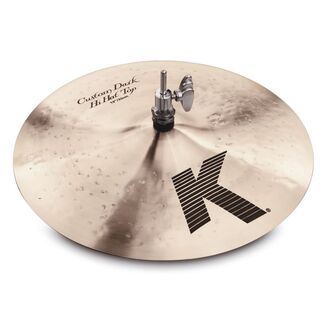 Zildjian K0941 13" K Custom Dark Hihat - Top Cymbals