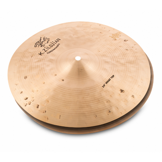Zildjian K1215 13 1/4" K Custom Hybrid Hihat - Bottom Cymbals