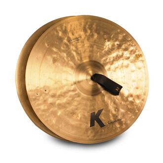 Zildjian K2102 17" K Symphonic Traditional Series - Pair Band & Orchestral Cymbals