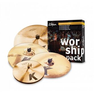 Zildjian KC0801W Worship Music Pack - K Custom Cymbal Set