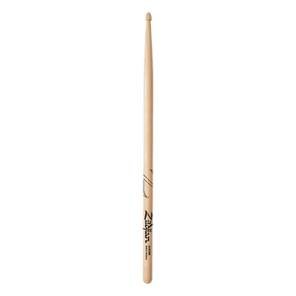 Zildjian 5A Acorn Tip Drumsticks Hickory Natural Finish Wood Acorn Tip