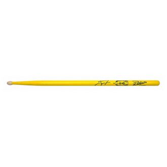 Zildjian Josh Dun "Trench" Drumstick Hickory Yellow Finish Wood Oval Tip