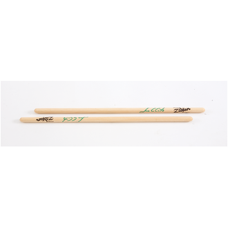 Zildjian Luis Conte Artist Series Drumsticks Hickory Natural Finish Wood None Tip