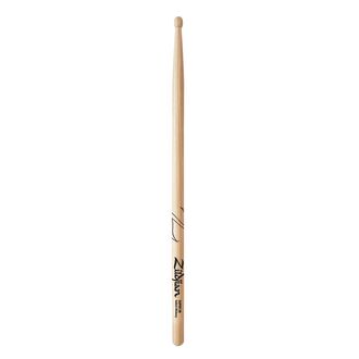 Zildjian Super 5B Drumsticks Hickory Natural Finish Wood Barrel Tip