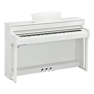 Yamaha Clavinova CLP635WH Digital Piano White w/Grand Expression