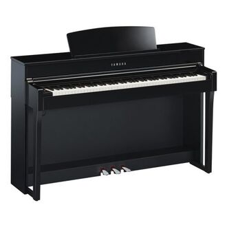 Yamaha Clavinova CLP645PE Digital Piano Polished Ebony w/Grand Expression