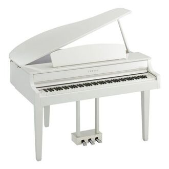Yamaha Clavinova CLP665GPWH Digital Grand Piano Polished White