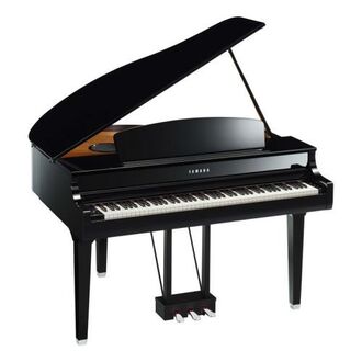 Yamaha Clavinova CLP695GP Digital Grand Piano Polished Ebony w/Bench