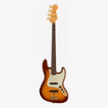 Fender 75th Anniversary Commemorative Jazz Bass®, Rosewood Fingerboard, 2-color Bourbon Burst