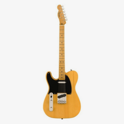 Squier Classic Vibe 50s Telecaster Left-Hand Electric Guitar Butterscotch Blonde