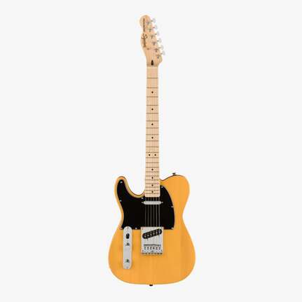 Squier Affinity Series Telecaster Left-handed, Maple Fingerboard, Butterscotch Blonde Electric Guitar