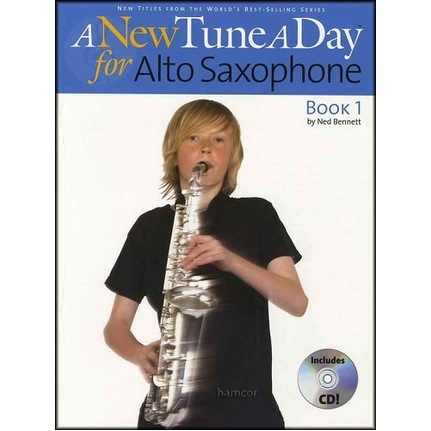 A New Tune A Day Alto Sax Book 1 Bk/CD/DVD