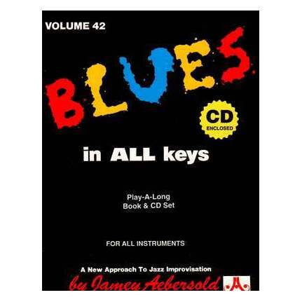 Blues in All Keys Vol 42 Bk/CD