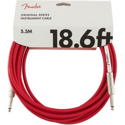 Fender Original Series Instrument Cable, 18.6', Fiesta Red