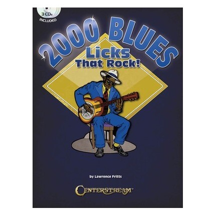 2000 Blues Licks That Rock Bk/3CDs