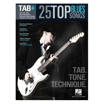 25 Top Blues Songs Guitar Tab Plus