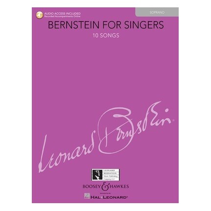 Bernstein For Singers Soprano Bk/Online Audio