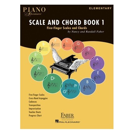 Piano Adventures Scale And Chord Book 1