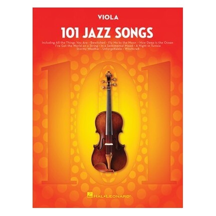 101 Jazz Songs For Viola