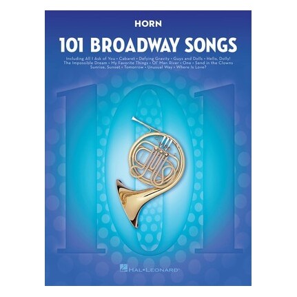 101 Broadway Songs For Horn