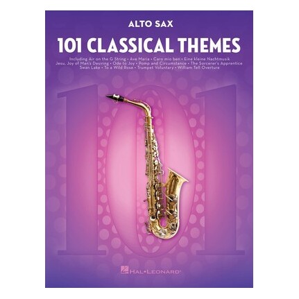 101 Classical Themes For Alto Sax