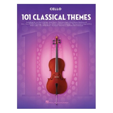 101 Classical Themes For Cello